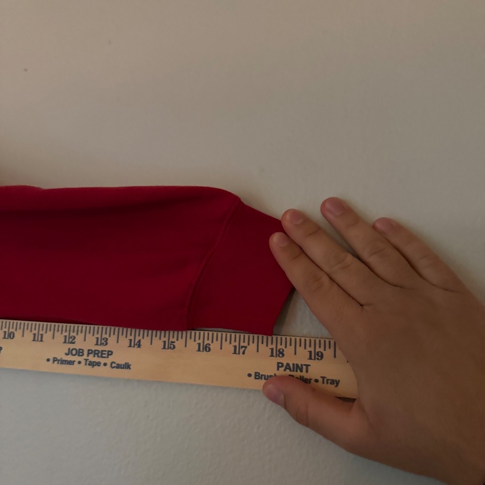 Stadium Athletics Nebraska Huskers Sweatshirt Mens Medium Red Crewneck NCAA y2k - Picture 8 of 10